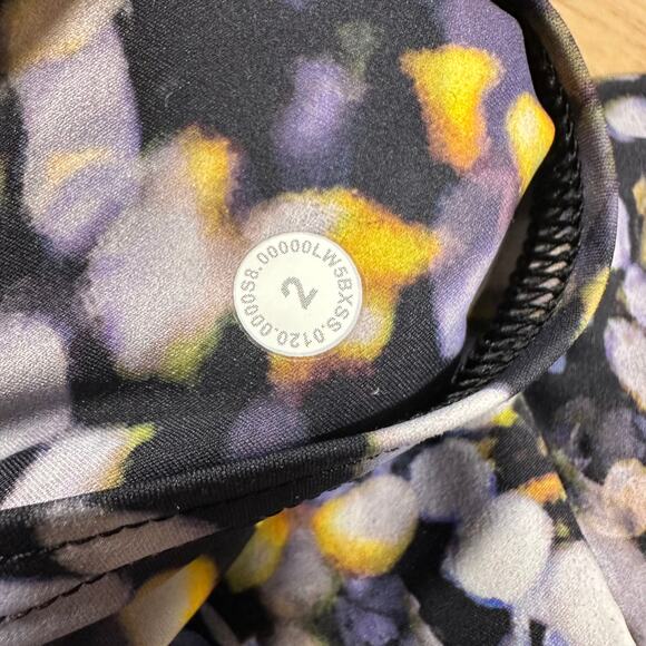 Lululemon Fast Free Tight II 25" Non-Reflective Nulux Metropolis Glow Sz 2 EUC - Picture 8 of 11